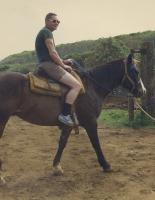 dad on a horse